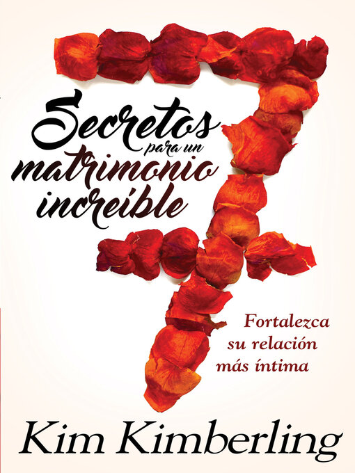 Cover image for 7 secretos para un matrimonio increíble / 7 Secrets to an Awesome Marriage